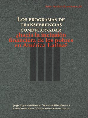 cover image of Los programas de transferencias condicionadas